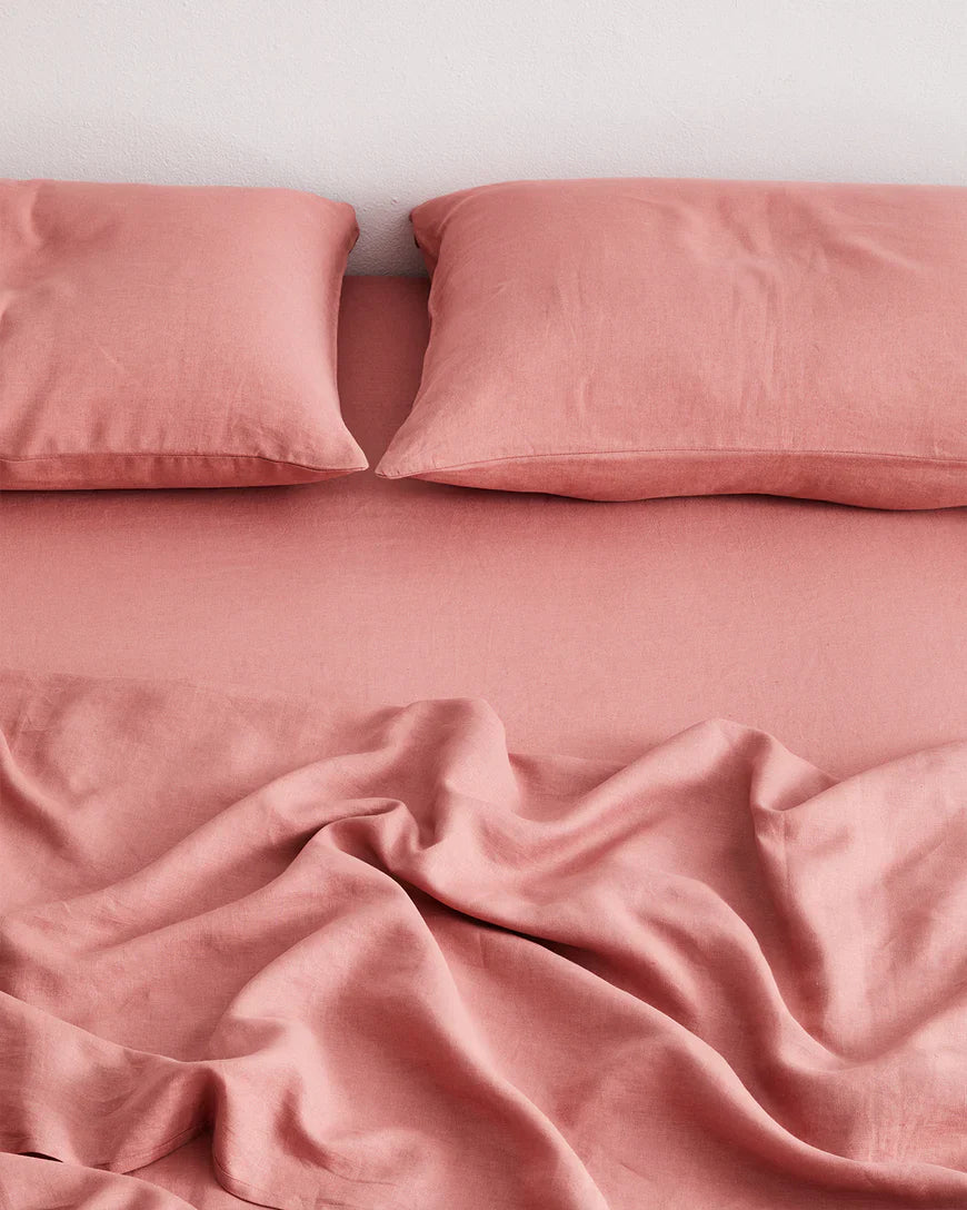 Natural French Linen Sheet Set