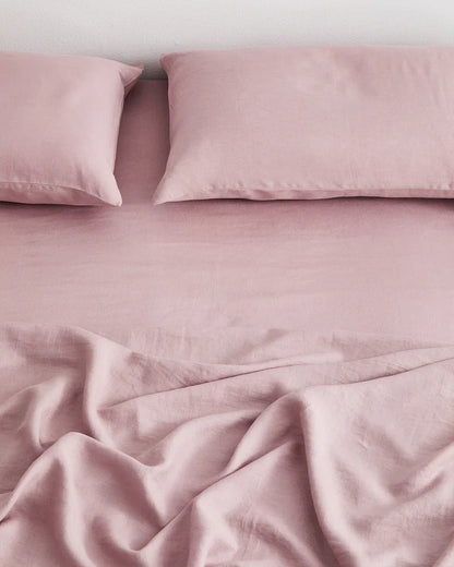 Natural French Linen Sheet Set