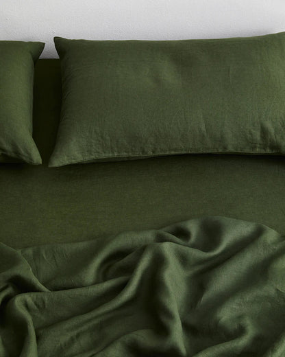 Natural French Linen Sheet Set