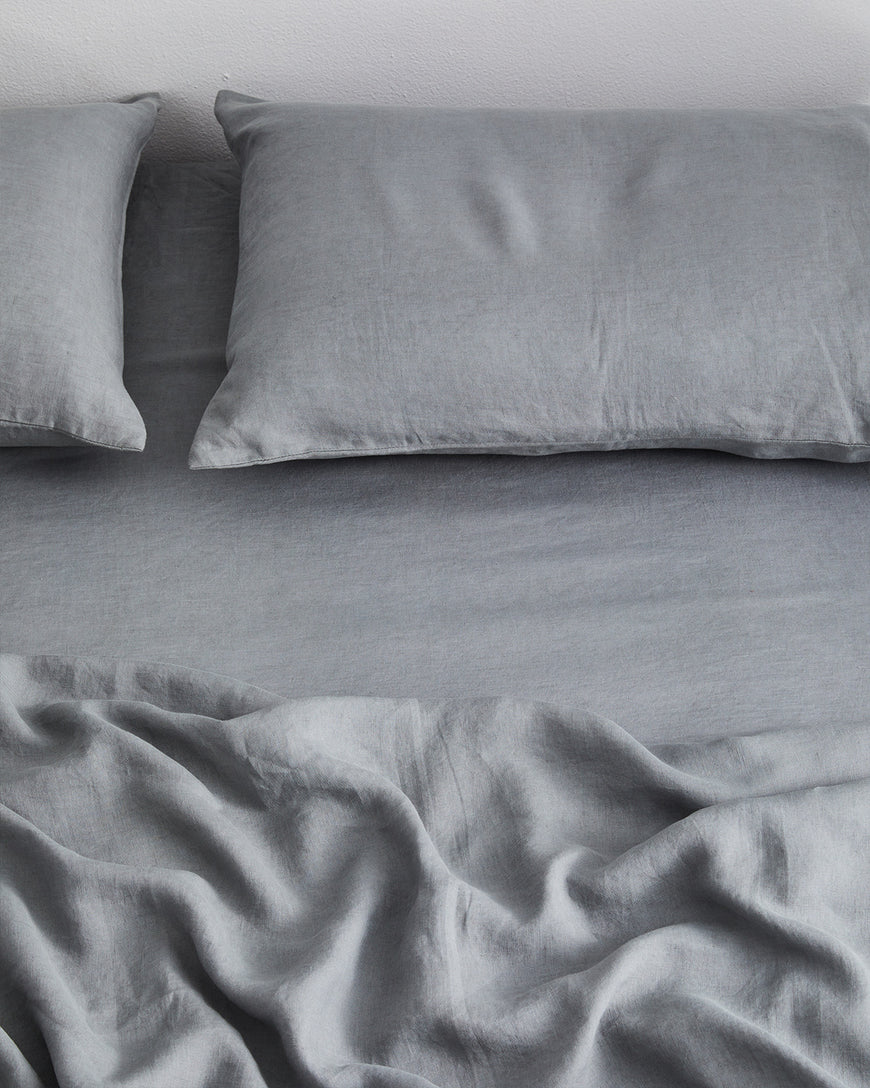 Natural French Linen Sheet Set