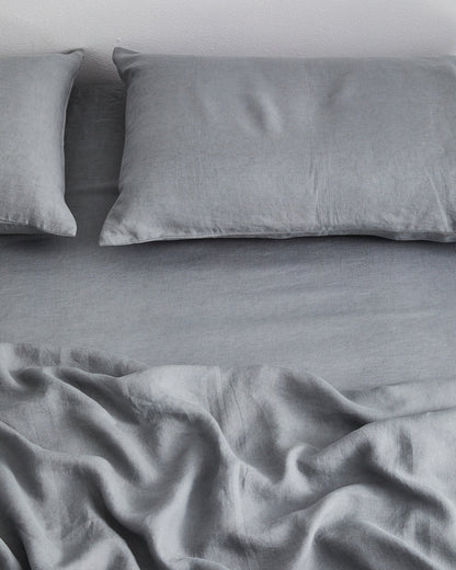 Natural French Linen Sheet Set