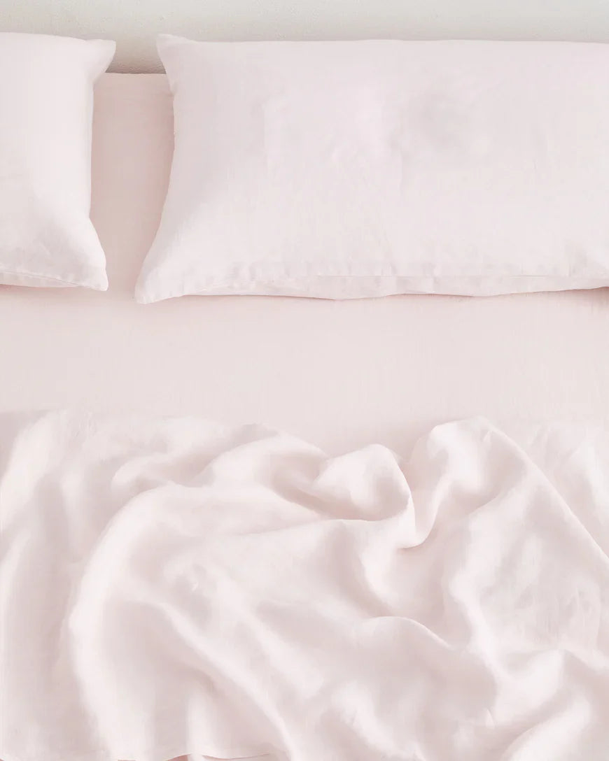 Natural French Linen Sheet Set