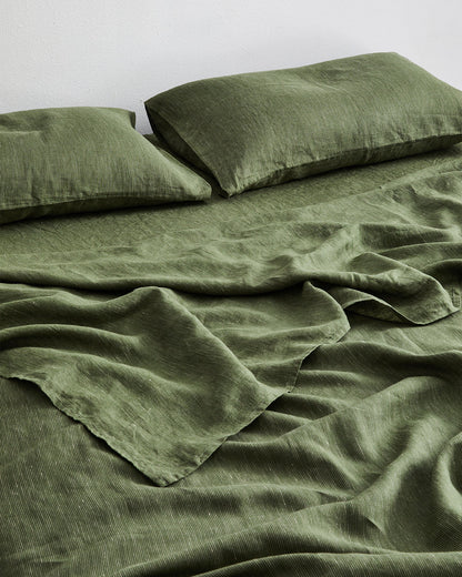 Natural French Linen Sheet Set